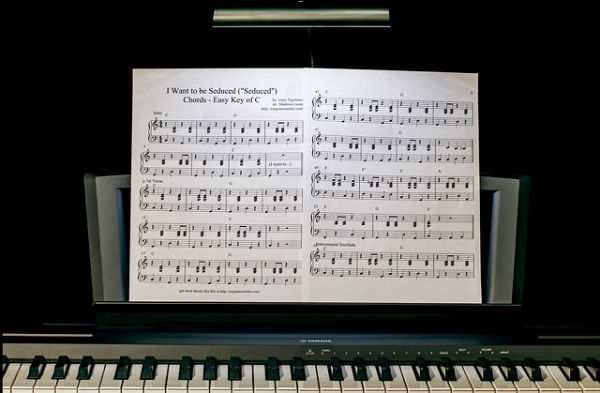 leggio per spartiti musicali